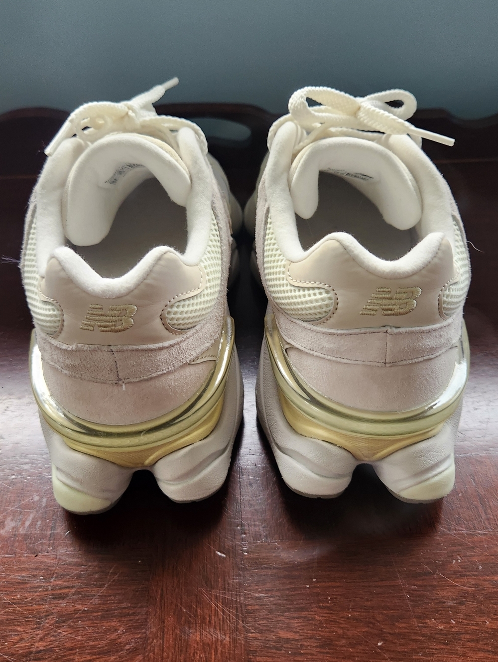 New Balance 9060 Womens Suede Sneaker - Picture 5 of 11